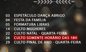 Programação de final de ano