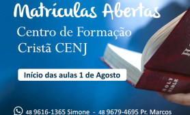 MATRÍCULAS ABERTAS - CFC CENJ