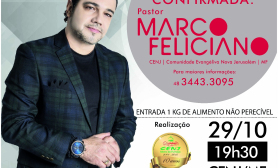 Culto com Pr. Marco Feliciano na Cenj Morro da Fumaça